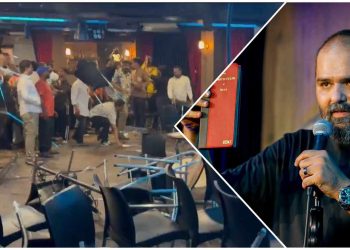 একনাথ শিন্ডেকে বিশ্বাসঘাতক বলা কৌতুক অভিনেতা কুণাল কামরার স্টুডিওতে ভাঙচুর