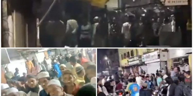 “নারায়ে তকদির” শ্লোগান দিয়ে ভারতের জয় উদযাপনকারীদের উপর হামলা, পাথরবাজির পাশাপাশি আগুন লাগানো হল যানবাহনে