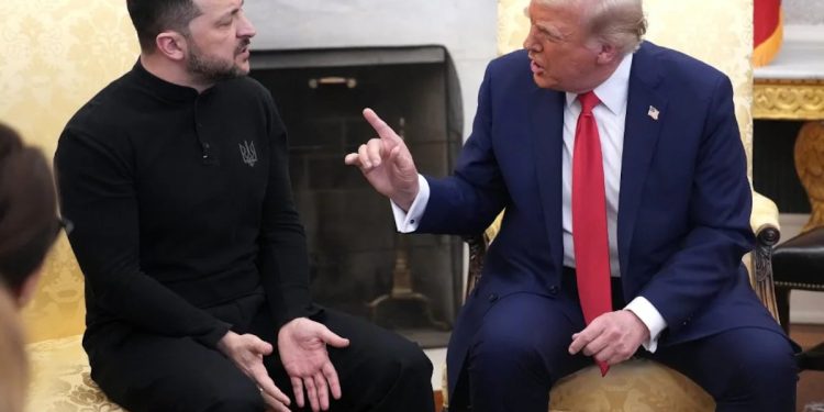 ‘আপনি তৃতীয় বিশ্বযুদ্ধ নিয়ে জুয়া খেলছেন’ : তীব্র বচসার মাঝে জেলেনস্কিকে কড়া ভাষায় সতর্ক করলেন ডোনাল্ড ট্রাম্প