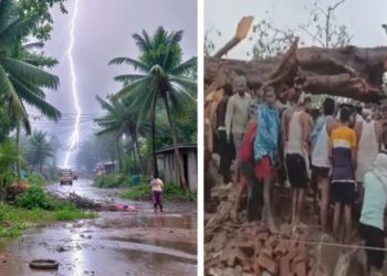 বিহারে ঝড় ও বজ্রপাতে অন্তত ৬১ জনের মৃত্যু, রাজ্য জুড়ে সতর্কতা জারি