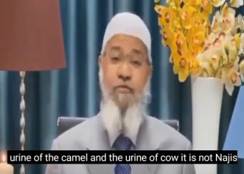 “উট ও গরুর প্রস্রাব অপবিত্র নয়, পবিত্র” : বললেন ইসলামি প্রচারক জাকির নায়েক