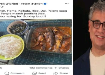 মুর্শিদাবাদে ভয়াবহ হিংসার মাঝে নিজের মধ্যাহ্নভোজনের ছবি শেয়ার করলেন তৃণমূল সাংসদ ডেরেক ও’ব্রায়েন, এই প্রকার অমানবিক আচরণ নিয়ে প্রশ্ন তুললেন সুকান্ত মজুমদার