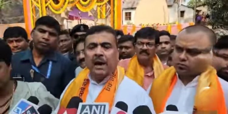 মুর্শিদাবাদ হিংসা : দু’জন হিন্দুকে গলা কেটে খুন করা হয়েছে বলে জানালেন শুভেন্দু অধিকারী, মুর্শিদাবাদ বর্তমানে সন্ত্রাসবাদীদের নিয়ন্ত্রণে বলেও চাঞ্চল্যকর দাবি করেছেন তিনি