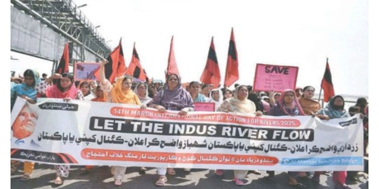 সিন্ধু নদীর উপর বাঁধ নির্মাণের প্রতিবাদে পাকিস্তানের সিন্ধু জুড়ে তীব্র প্রতিবাদ অব্যাহত