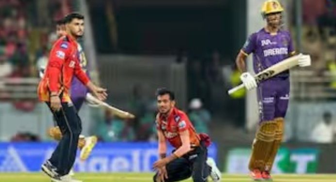 আইপিএল ২০২৫ : কেকেআরকে ১৬ রানে হারাল পাঞ্জাব কিংস