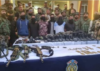 মণিপুরে ১৬ জন সন্ত্রাসী গ্রেফতার, উদ্ধার অস্ত্র ও গোলাবারুদ