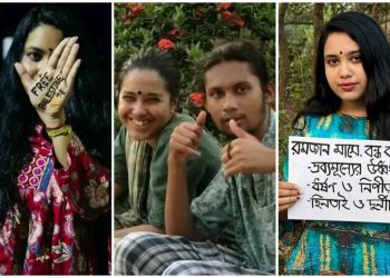 মুসলিম প্রেমিকের সাথে লিভ টুগেদার করা বাংলাদেশি কলেজ ছাত্রী তাপসী দে এখন “ফ্রি প্যালেস্টাইন” চাইছেন