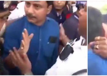 কলকাতা : খবর সংগ্রহ করতে যাওয়া সাংবাদিকের কলার ধরল পুলিশ, ‘চটিচাটা দলদাস পুলিশের’ বিরুদ্ধে ক্ষোভ উগরে দিলেন শুভেন্দু অধিকারী