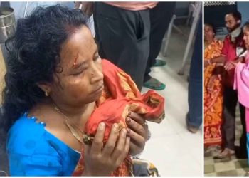 প্রথম পক্ষের স্বামীর ছুরির কোপে গুরুতর জখম মহিলা ও তার দ্বিতীয় পক্ষের স্বামী