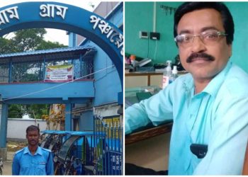 দলীয় নেতাদের ‘নম্র-ভদ্র’ হওয়ার পরামর্শ দিয়ে গেছেন অভিষেক, কিন্তু রায়নার নাড়ুগ্রাম পঞ্চায়েতের সদস্যের বিরুদ্ধে তোলাবাজি সহ বিস্তর অভিযোগ আনলো গ্রামবাসীরা