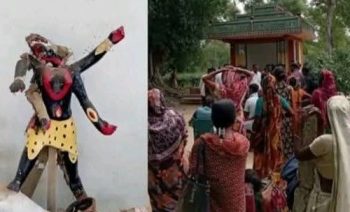 বাংলাদেশের মৌলভীবাজারে রাতের অন্ধকারে কালী প্রতিমা ভাঙল জিহাদিরা