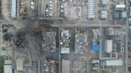 চীনে রাসায়নিক কারখানায় ভয়াবহ বিস্ফোরণ, ৫ জন নিহত, ১৯ জন আহত