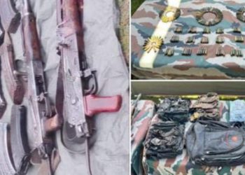 অপারেশন কিলার : বিপুল পরিমাণ গোলাবারুদ, যুদ্ধের মতো অন্যান্য গোলাবারুদ উদ্ধার ; শোপিয়ানে ৩ সন্ত্রাসী খতম 