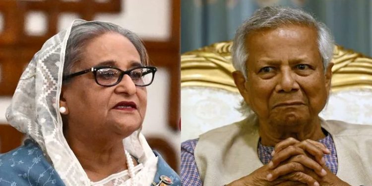 জামায়াতে ইসলামীসহ ইসলামি জঙ্গি গোষ্ঠীগুলির চাপে আওয়ামী লীগকে নিষিদ্ধ ঘোষণা করেছে মহম্মদ ইউনূস