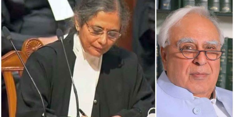 বিচারপতি বেলা এম ত্রিবেদীর প্রতি এত রাগ কেন বিতর্কিত আইনজীবী কপিল সিব্বালদের কথিত সেকুলার বাস্তুতন্ত্রের ?