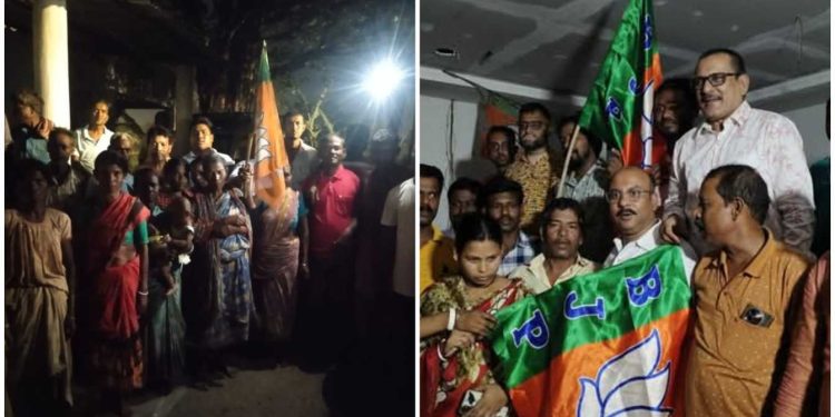 বীরভূমে তৃণমূলে ব্যাপক ধ্বস, দলে দলে যোগ দিচ্ছে বিজেপিতে