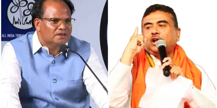 “চোরেদের দলে নাম লেখানো” জন বার্লাকে আইনি নোটিশ ধরালেন শুভেন্দু অধিকারী