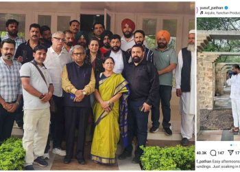 জঙ্গিপুরে হিংসার সময় চা পানের মজা নিচ্ছিলেন সাংসদ ইউসুফ পাঠান, এদিকে পাকিস্তানি গুলিবর্ষণে ক্ষতিগ্রস্ত মানুষের পাশে থাকার বার্তা দিতে মমতা ব্যানার্জির নির্দেশ জম্মু-কাশ্মীরে তৃণমূলের ৫ সদস্যের দল হাজির