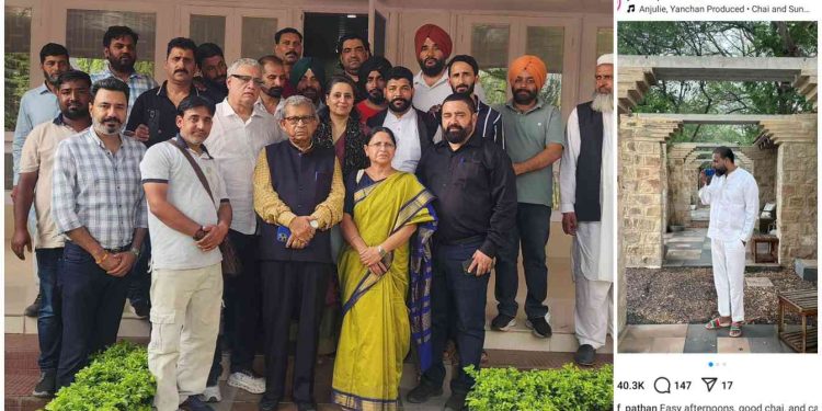 জঙ্গিপুরে হিংসার সময় চা পানের মজা নিচ্ছিলেন সাংসদ ইউসুফ পাঠান, এদিকে পাকিস্তানি গুলিবর্ষণে ক্ষতিগ্রস্ত মানুষের পাশে থাকার বার্তা দিতে মমতা ব্যানার্জির নির্দেশ জম্মু-কাশ্মীরে তৃণমূলের ৫ সদস্যের দল হাজির