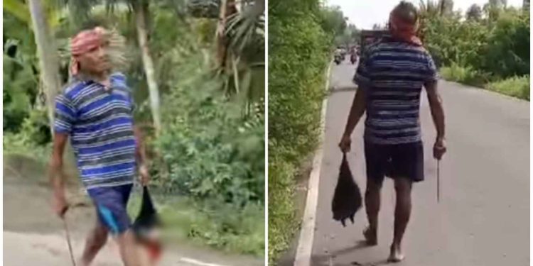 ডান হাতে রামদা ও বামহাতে বউদির কাটা মাথা নিয়ে হাঁটছে যুবক, নৃশংসতায় শিহরিত বাসন্তীর ভরতগড়বাসী