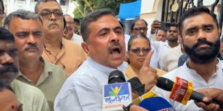 ১৮০ টা ওবিসির মধ্যে ১১৯ টা মুসলমান, এই সরকার মুসলিম লীগের সরকার : বললেন ক্ষিপ্ত শুভেন্দু অধিকারী