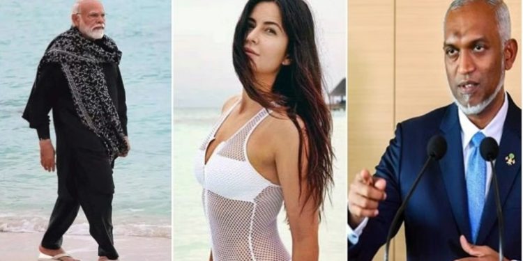 মালদ্বীপ বয়কট : ভারতীয়দের আকর্ষণ করতে অভিনেত্রী ক্যাটরিনা কাইফকে পর্যটন দূত করেছেন মুইজু