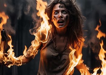 সঙ্গমে রাজি না হওয়ায় স্ত্রীর গায়ে আগুন ধরিয়ে দিল স্বামী