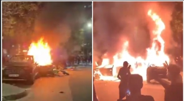 ফুটবল ম্যাচের পর প্যারিসে ব্যাপক দাঙ্গা ছড়ালো শরণার্থীরা, মৃত ২, আহত ১৯২