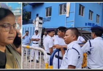 ছাত্রীকে গণধর্ষণ কান্ড : জাতীয় মহিলা কমিশনকে ক্রাইম স্পটের ছবি তুলতে দিল না পুলিশ, দু’পক্ষের বাকবিতন্ডায় উত্তপ্ত কসবা ল’কলেজ চত্বর