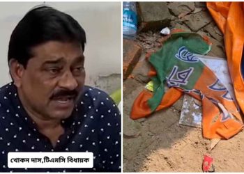 তৃণমূল বিধায়কের বাড়ির কাছেই আক্রান্ত হলেন বিজেপি নেতা, নাম জড়ালো বিধায়ক খোকন দাসের