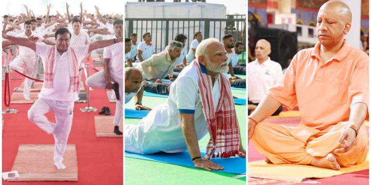 আজ আসমুদ্রহিমাচল পালিত হল ১১তম ‘আন্তর্জাতিক যোগ দিবস’