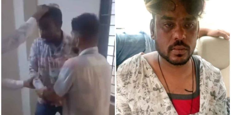 ইন্দোরে মুকেশ সেজে এক হিন্দু মেয়েকে ফাঁদে ফেলেছিল ইউসুফ খান , ধর্ষণ করে এবং অশ্লীল ভিডিও তৈরি করে : হিন্দু কর্মীরা তাকে বেদম পিটিয়ে পুলিশের হাতে তুলে দিয়েছে