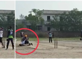 ছক্কা হাঁকিয়েই হৃদরোগে রোগে আক্রান্ত হয়ে মাঠেই মৃত্যুর কোলে ঢলে পড়লেন পাঞ্জাবের তরুণ ক্রিকেটার
