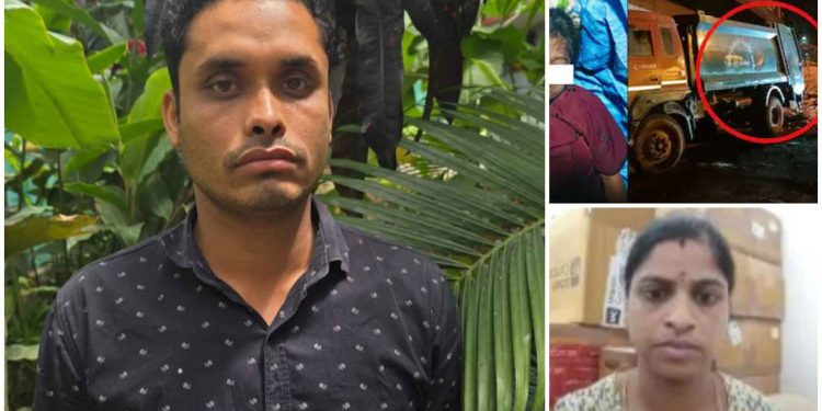 লিভ-ইন পার্টনার পুষ্পাকে খুন করে পা গলায় বেঁধে আবর্জনার ট্রাকে ফেলে দিল মহম্মদ শামসুদ্দিন