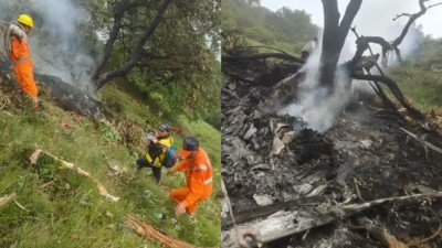 কেদারনাথ থেকে ফেরার পথে রুদ্রপ্রয়াগে হেলিকপ্টার বিধ্বস্ত, ২৩ মাসের এক শিশুসহ ৭ জনের মৃত্যু