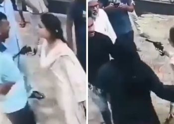 এহসান খান গাড়িতে সিএনজি ভরতে এসেছিলেন,পাম্প কর্মচারী রজনীশ তাকে গাড়ি থেকে নামতে বললে তার মেয়ে আরিবা খান বুকে পিস্তল ঠেকিয়ে হুমকি দেয় : “তোমার পরিবারও তোমার লাশ শনাক্ত করতে পারবে না”