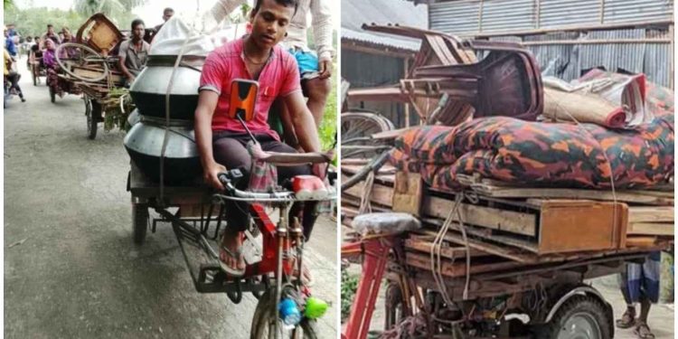 জিহাদি হামলা থেকে প্রাণ বাঁচাতে ঘরবাড়ি ছেড়ে পালাচ্ছে রংপুরের গঙ্গাচড়ার হিন্দুরা