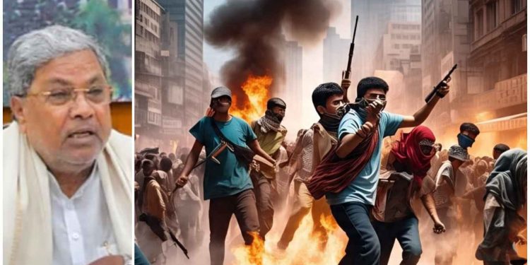 কর্ণাটকে ধর্ম সম্পর্কিত অপরাধের সংখ্যা রেকর্ড বৃদ্ধি : চার বছরে ৬৫% বৃদ্ধি, সাম্প্রদায়িক দাঙ্গা বৃদ্ধি পেয়েছে ১৩৩.৩১%