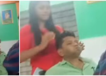 ফের ‘তৃণমূল দাদার কীর্তি’ ফাঁস, কলেজ ক্যাম্পাসে নবাগত ছাত্রীকে দিয়ে মাথা টেপাচ্ছেন ৪৪-র ছাত্রনেতা