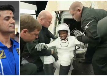 ১৮ দিন পর পৃথিবীতে ফিরে এসেছেন ভারতীয় মহাকাশচারী শুভাংশু শুক্লা