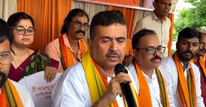 ‘জামাত,হেফাজত,রাজাকার, হিজবুল, আইএসআইএস, আনাসারুল বাংলা তৃণমূলের সৃষ্টি’ : কাটোয়ায় বোমা বাঁধতে গিয়ে বিস্ফোরণের ঘটনার প্রতিক্রিয়ায় বললেন শুভেন্দু অধিকারী