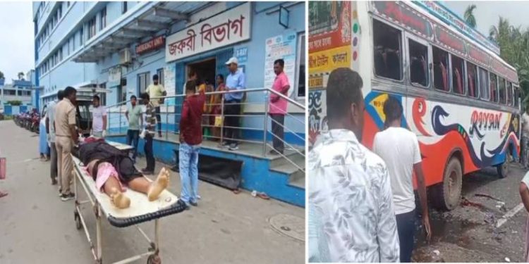 দুই মেয়েকে হাসপাতালে চিকিৎসা করাতে যাওয়ার পথে দুর্ঘটনায় বাবা ও এক মেয়ের মৃত্যু, গুরুতর জখম অন্য মেয়ে