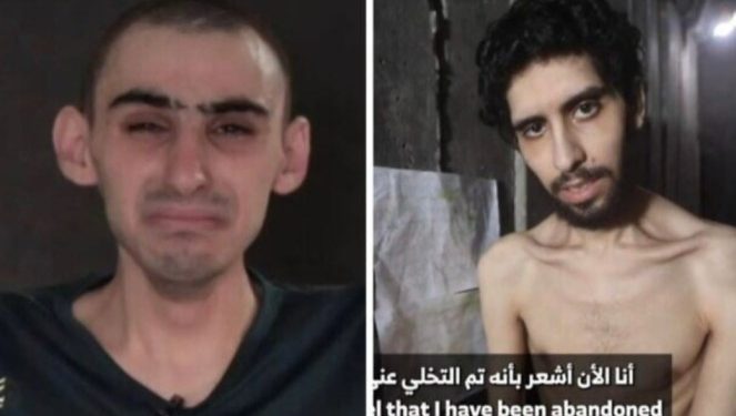 দীর্ঘদিন অভুক্ত রাখা কঙ্কালসার, দুর্বল ইহুদি যুবককে তার নিজের কবর নিজেকে দিয়েই খোঁড়াচ্ছে সন্ত্রাসী গোষ্ঠী হামাস, ভিডিও ভাইরাল হতেই বিশ্বজুড়ে নিন্দার ঝড়