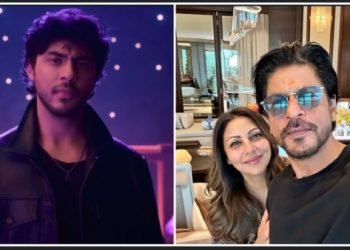 বাবা শাহরুখ খান ও মা গৌরী খানের হাত ধরে বলিউডে আত্মপ্রকাশ করলেন ছেলে আরিয়ান খান
