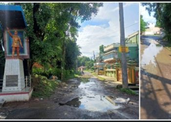 সংকীর্ণ রাস্তা দিয়ে পণ্যবোঝাই লরি চলাচল বন্ধের দাবিতে সরব হলেন ভাতার বাজারের কদমতলার একাংশের বাসিন্দারা