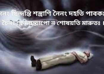 মৃত্যু সম্পর্কে শ্রীমদভগবদগীতায় কি বলা হয়েছে জানুন