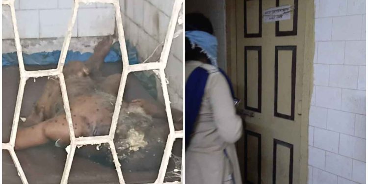 কাটোয়া হাসপাতালের তালাবন্ধ পরিত্যক্ত ঘর থেকে পচাগলা লাশ উদ্ধার ঘিরে চাঞ্চল্য 