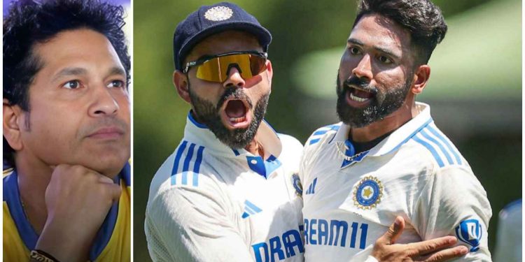 সিরাজের প্রশংসায় পঞ্চমুখ কোহলি ও শচীন