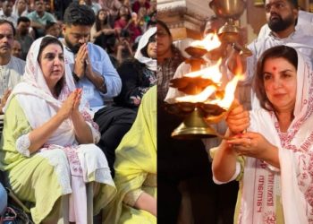 প্রথমবারের মতো ঋষিকেশের গঙ্গা আরতি করে চলচ্চিত্র নির্মাতা ফারাহ খান বললেন : ‘জাদুকরী অভিজ্ঞতা’ 