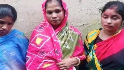 সিঁদুর-শাঁখাপলা পরে কীর্তনের অনুষ্ঠানে ঢুকে গহনা ছিনতাই করতে এসে পাকড়াও শামসুন্নাহান বেগম- লিপি আক্তার ও রোজিনা খাতুন